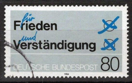 Germany 1431 Used 1984 Freedom and Understanding ZAYIX 113022S143M