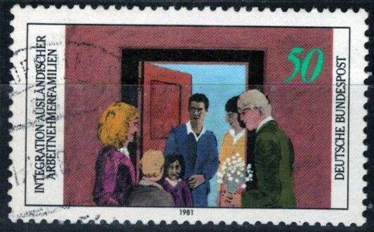 Germany 1345 Used 1981 Guest Worker Immigration ZAYIX 113022S129M