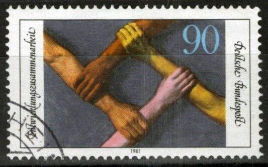 Germany 1356 Used Third World Development Hands ZAYIX 113022S98M