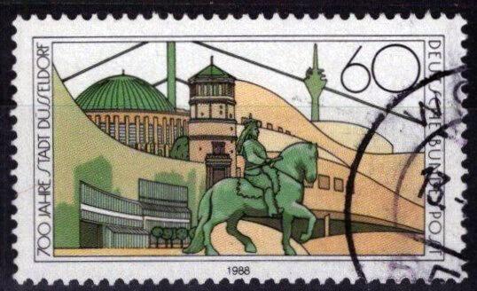 Germany 1554 Used 1988 Dusseldorf 700th Anniversary ZAYIX 113022S103M