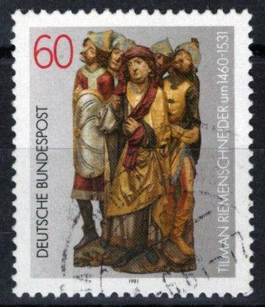 Germany 1352 Used 1981 Art Sculpture ZAYIX 113022S139M