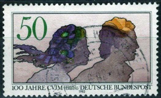 Germany 1375 Used 1982 YMCA Organization Art ZAYIX 113022S128M