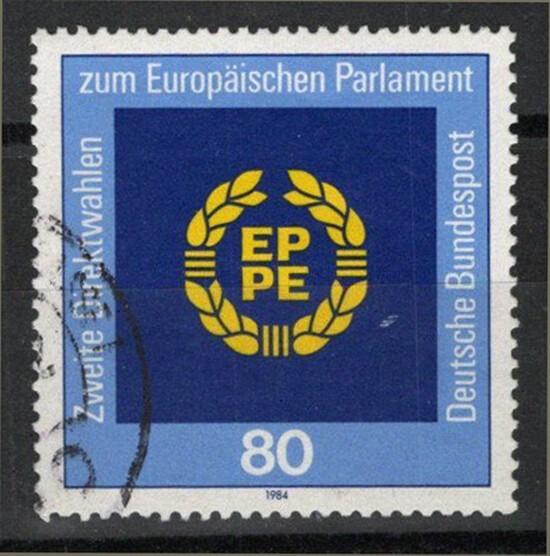 Germany 1414 Used 1984 Election of Parliament ZAYIX 113022S152M