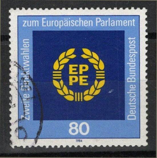 Germany 1414 Used 1984 Election of Parliament ZAYIX 113022S152M