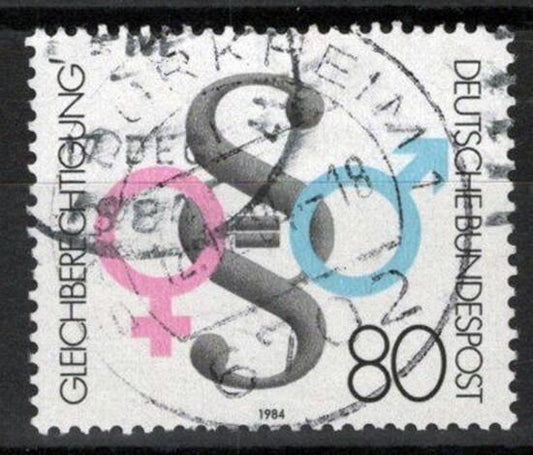 Germany 1430 Used 1984 Equal Rights Equality ZAYIX 113022S153M