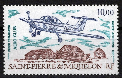 St. Pierre & Miquelon C67 MNH Aviation Planes ZAYIX 0524S0167