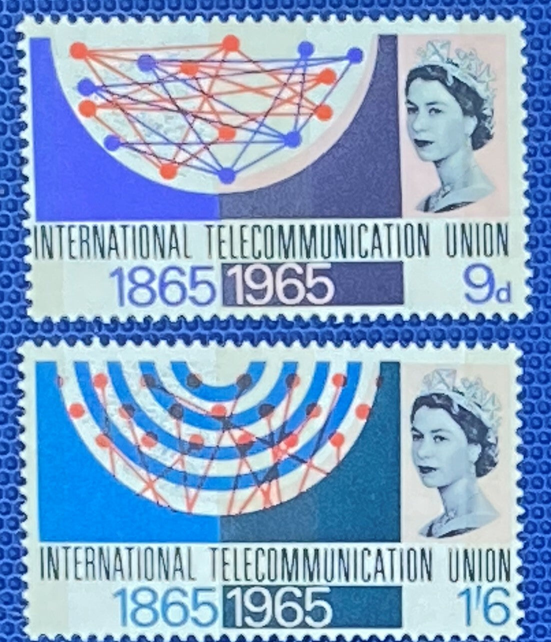 Great Britian 442p-443p MNH 1965 Communications ZAYIX 020422S23