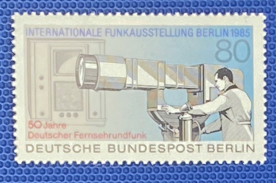 Germany Berlin 9N503 MNH 1985 Communications Telefunken Camera ZAYIX 020422S20