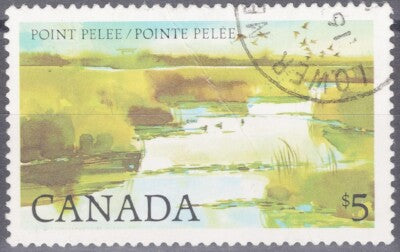 Canada 937 used $5 Point Pelee National Park ZAYIX 040122S50