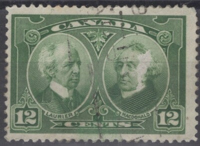 Canada 147 Used - Laurier and McDonald ZAYIX 040122S54