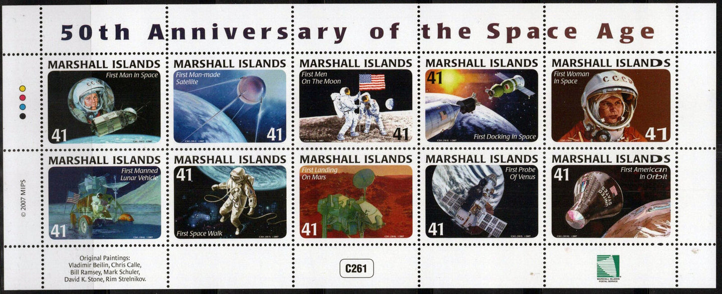 Marshall Islands 897 MNH Astronauts First Woman in Space Zayix Stamps 092023SL06