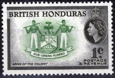 ZAYIX -British Honduras 144 MNH Coat of Arms 041123-S125M