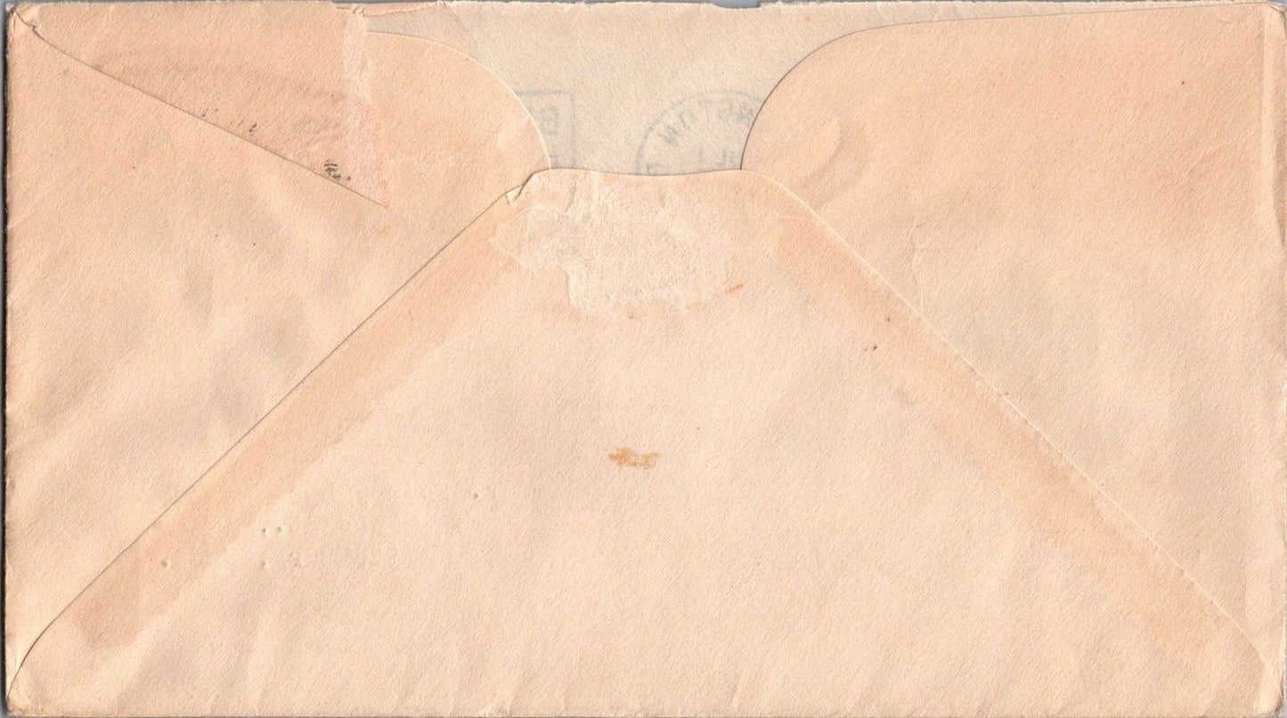 US C19 FDC Rice cachet 6c winged globe air mail Planty C19-16 ZAYIX 092222SM26