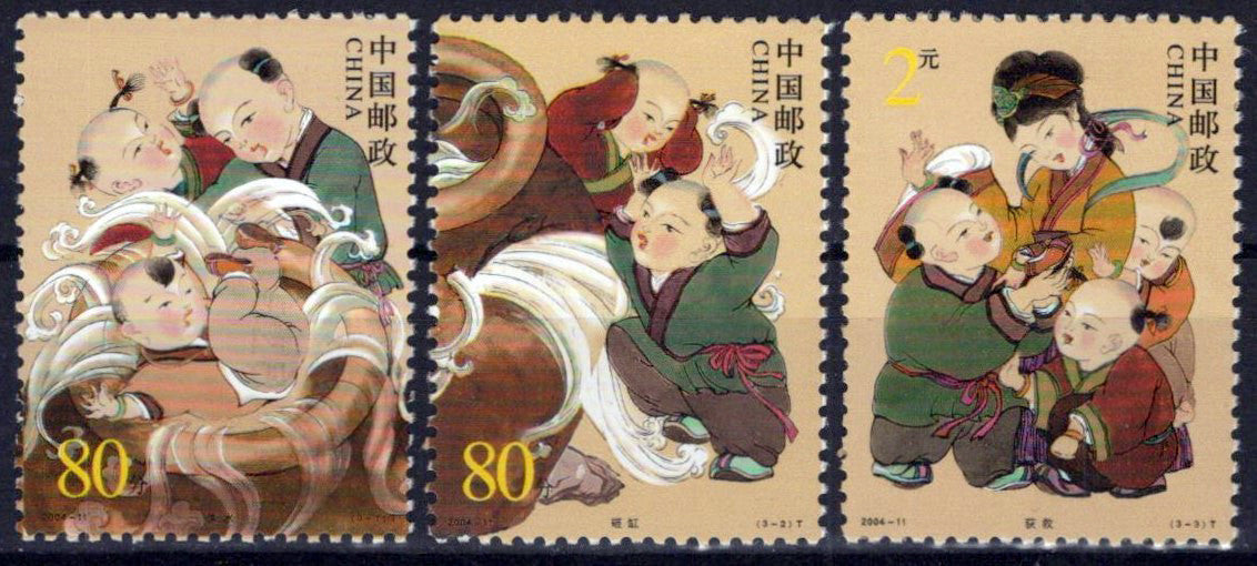 China PRC 3363-3365 MNH Sima Guang Breaking the Vat ZAYIX 0125S0154