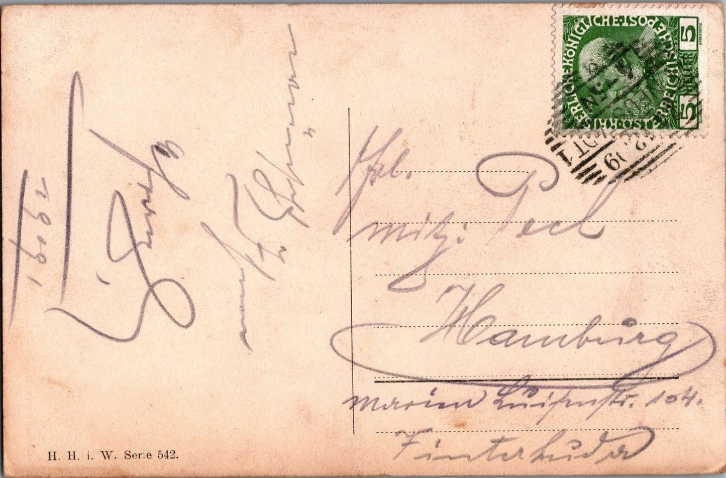 Merry Christmas 1909 Winter Cottage & Stream HHiW ZAYIX 060522SM108