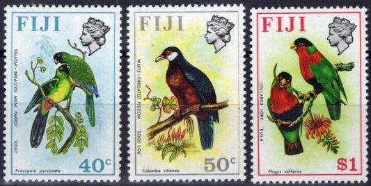 Fiji 317-319 MH Birds Wildlife Animals Nature ZAYIX 071823S03