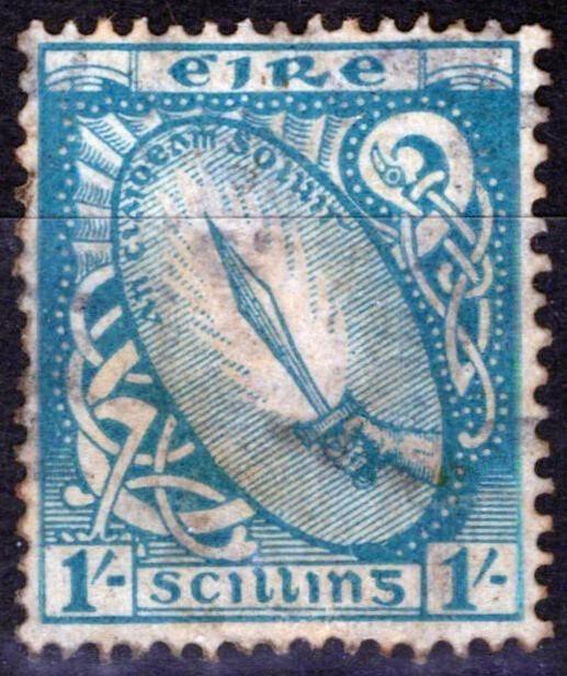 Ireland 76 Used VF 1s Sword of Light Folktales ZAYIX 071823S26