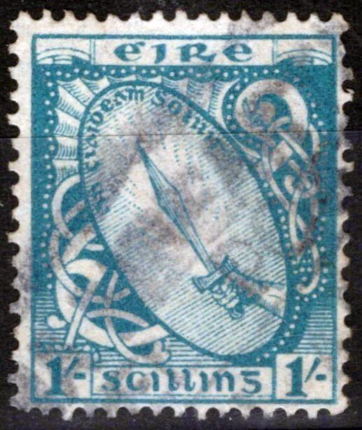 Ireland 76 Used FVF 1s Sword of Light Folktales ZAYIX 071823S27