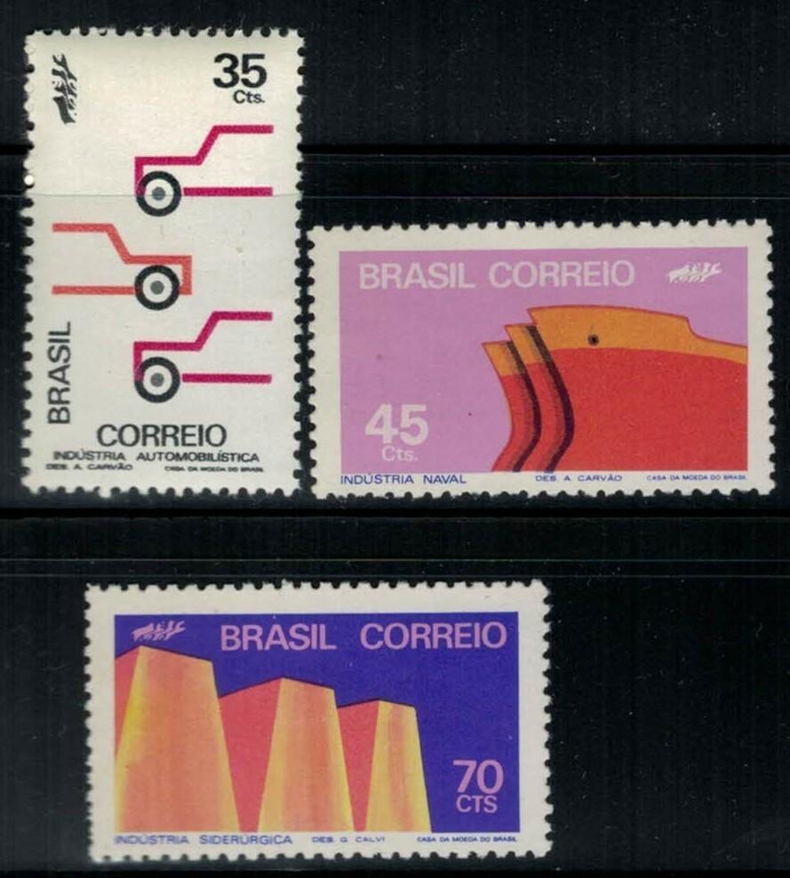 Brazil 1227-1229 MNH Automobiles Industry ZAYIX 021322S60