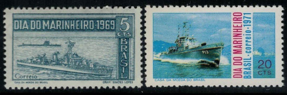 Brazil 1148,1206 MNH Ships, Transportation ZAYIX