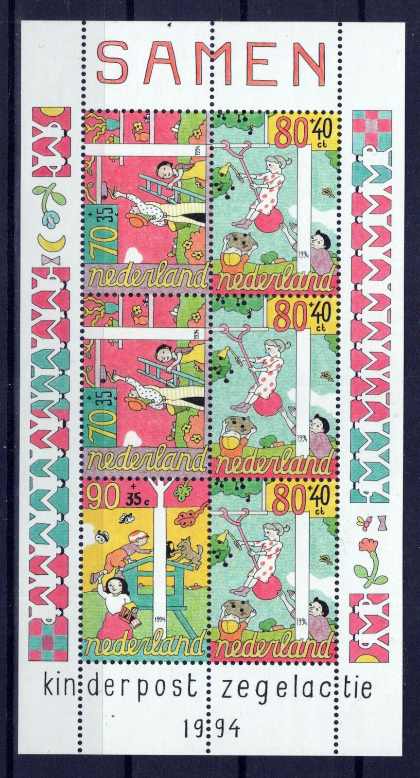 Netherlands B685a MNH Semi-Postal Child Welfare Stamps Zayix Stamps 0125M0430M
