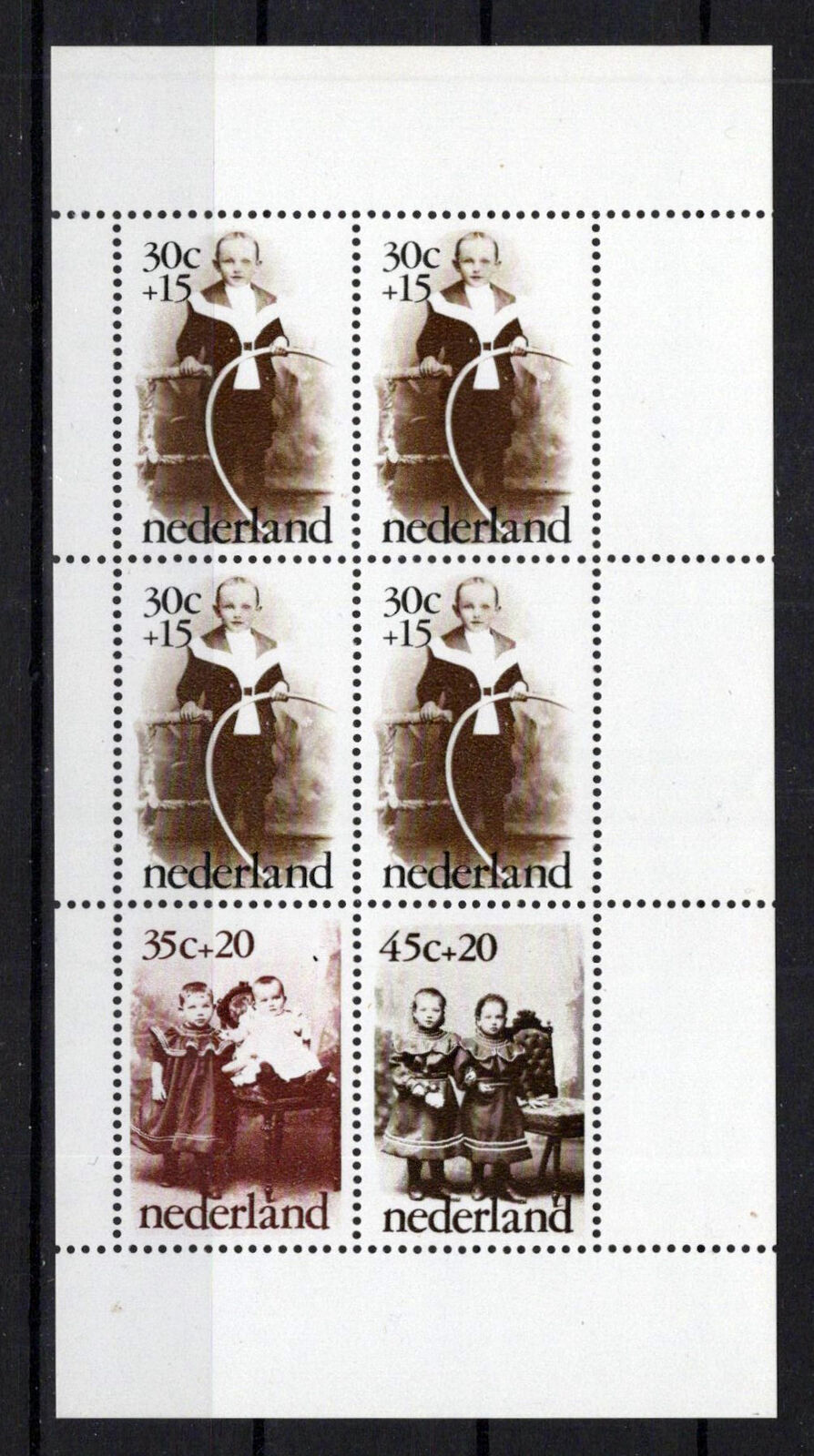 Netherlands B507a MNH Semi-Postal Child Welfare Zayix Stamps 0125M0440