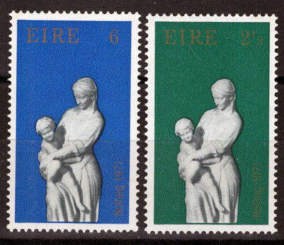 Ireland 312-313 MNH Christmas Madonna Artist John Hughes ZAYIX 021823S104M