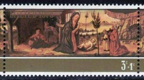 Malta B22a MNH Christmas Triptych Nativity Painting by Maestro ZAYIX 031022SM75M