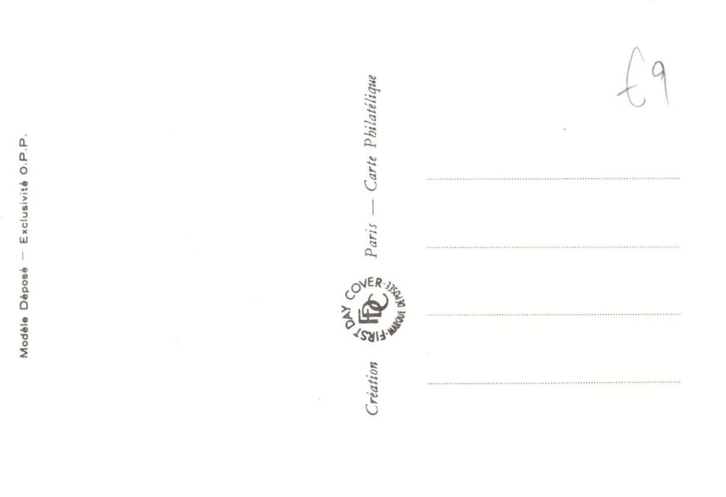 France First Day Cover & Maximum Card Horses in Pasture ZAYIX 0125M0418