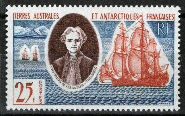 FSAT TAAF 20 VLH Yves-Joseph de Kerguelen-Tremarec Explorer Ship ZAYIX FSAS0027