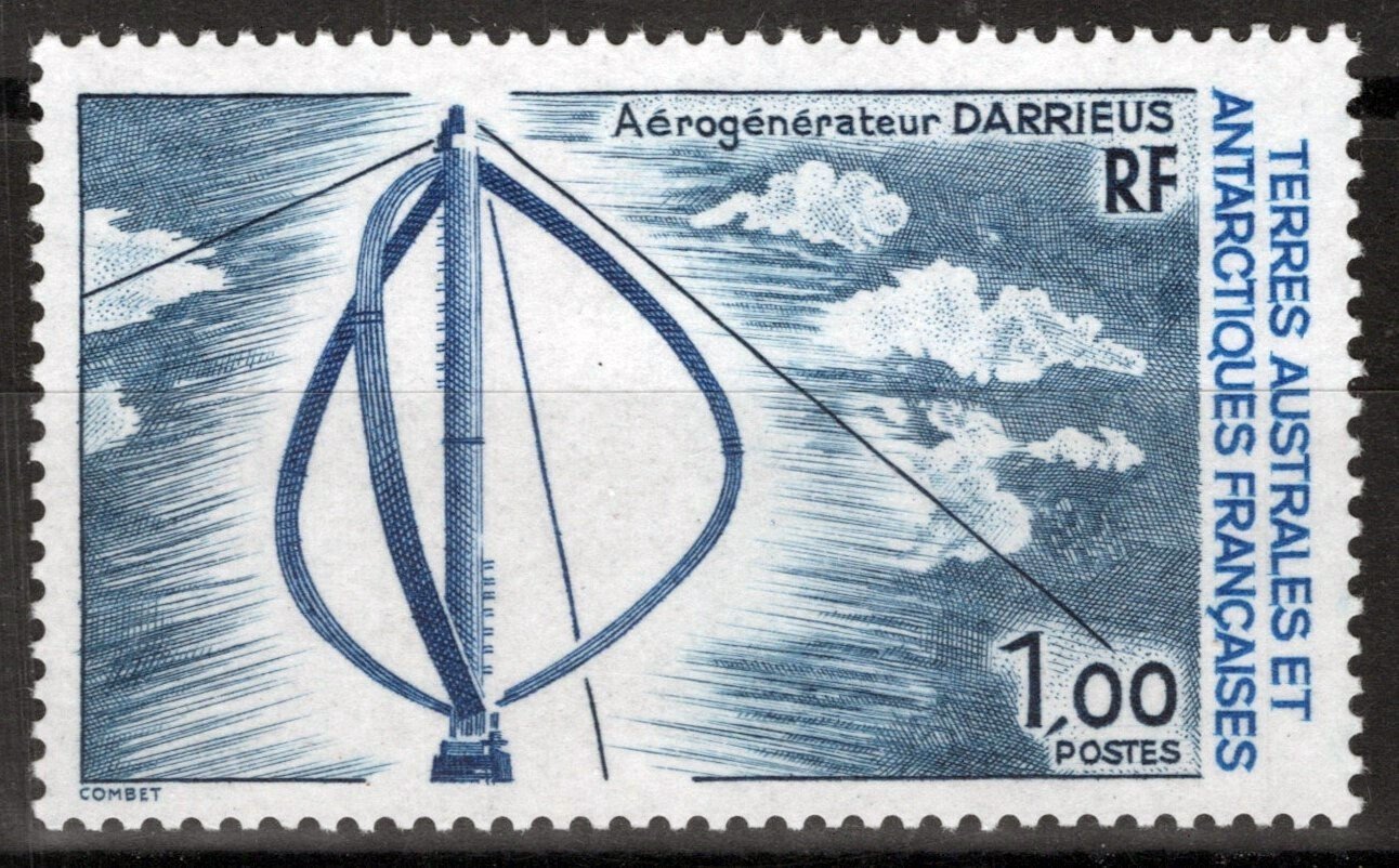 FSAT TAAF 142 MNH Wind Vane Electric Generator Exploration ZAYIX FSAS0108M