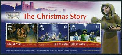 Isle of Man 1400 MNH Entertainment The Christmas Story ZAYIX 073123SM11M