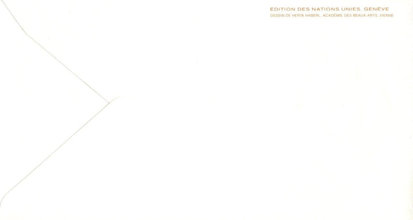 United Nations 243 Official Geneva cachet FDC Human Rights 032723SM40M ZAYIX 030723SM40M