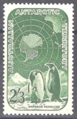 Australian Antarctic Territory L5 MH Emperor Penguins Birds ZAYIX 101922S50M