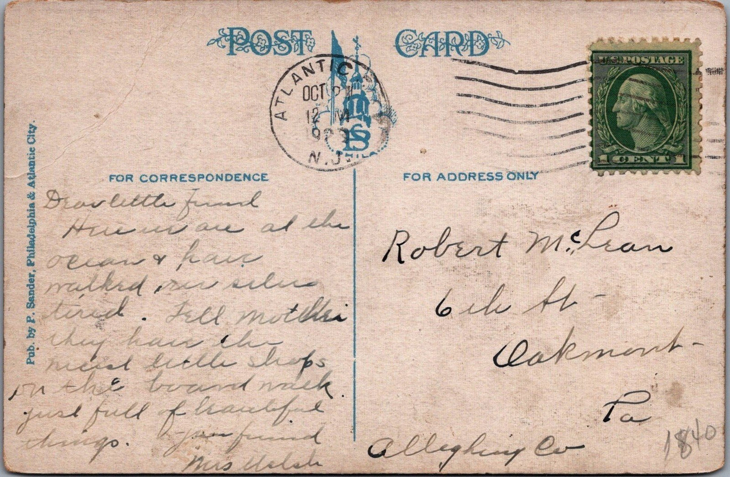 Capt Young's Residence Biplane Sailboat Million $ Pier Postcard ZAYIX 090222PC45