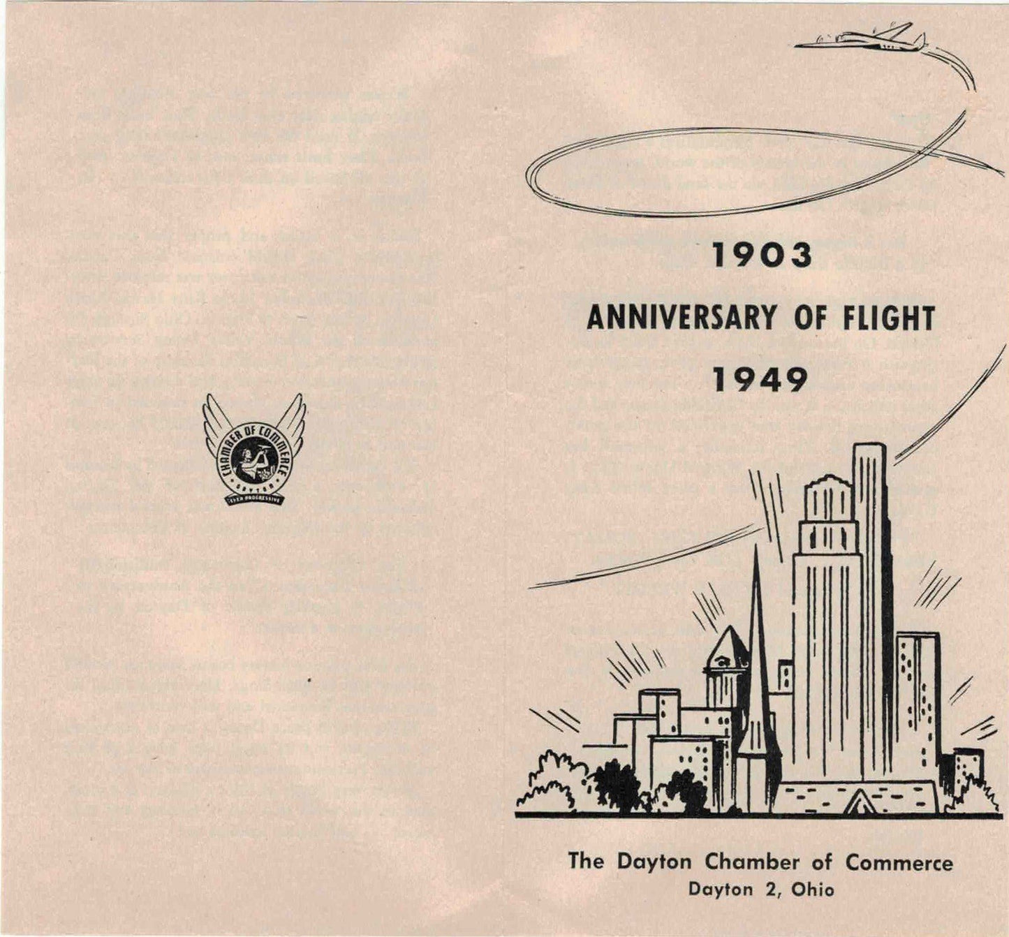 US C45 FDC unlisted Dayton Chamber of Commerce cachet Wrights ZAYIX 113022SM57