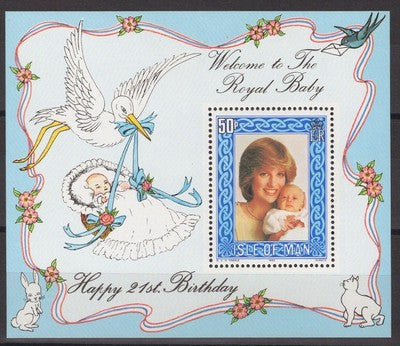 Isle of Man 223 MNH Royalty Birth Prince William ZAYIX 041322SM46M