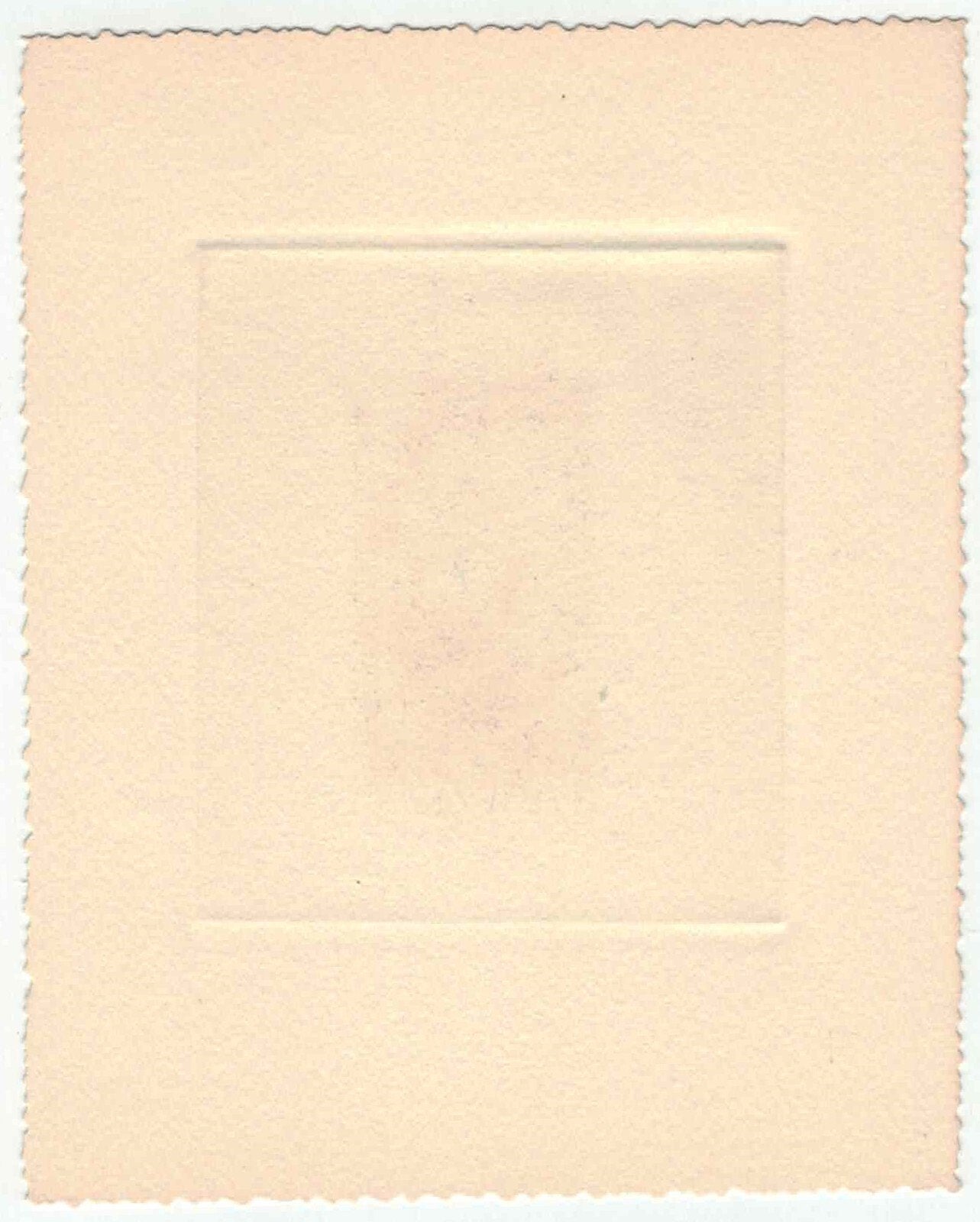 Laos 50 MNH Sunken Die Proof Signed By Engraver Pheulpin UNESCO ZAYIX