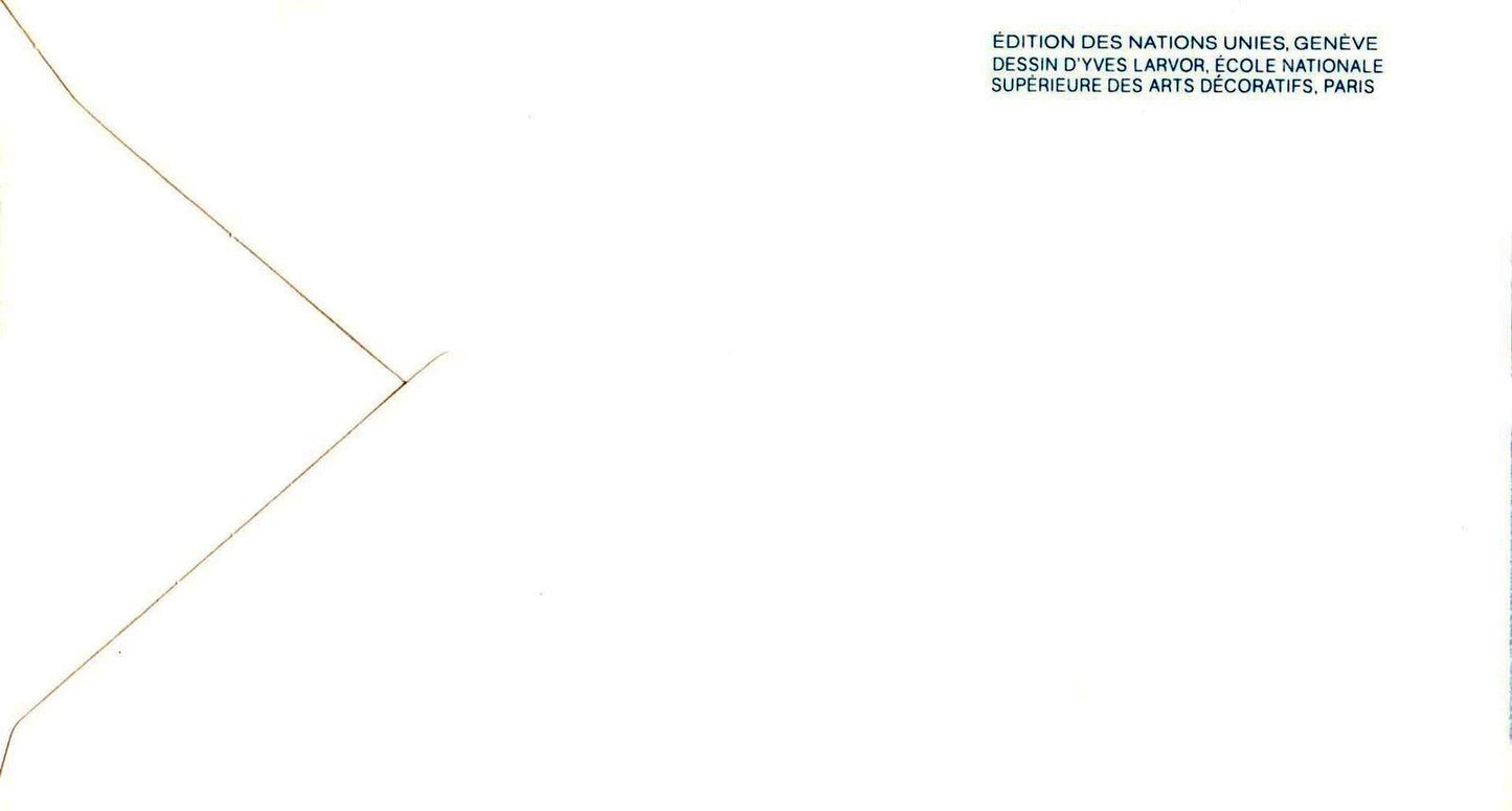 United Nations FDC UN Water Conference - Geneva cachet ZAYIX 031823SM21