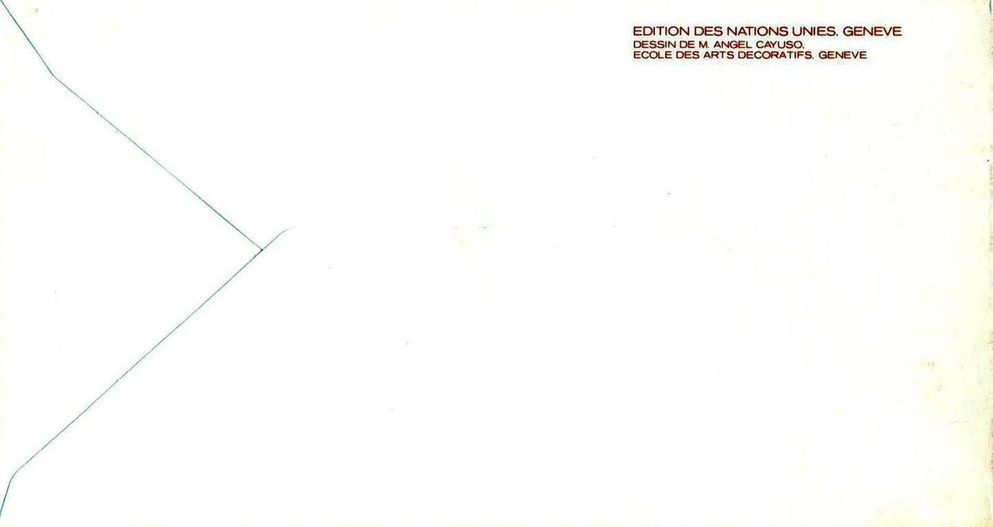 United Nations FDC Trade & Development Geneva cachet ZAYIX 031823SM25