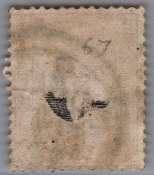 Great Britain 66 used Plate 3 2 1/2p claret Victoria London ZAYIX 103022S28