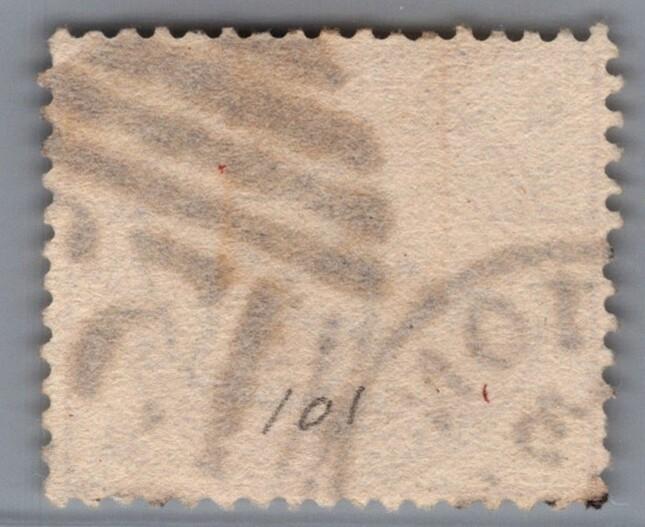 Great Britain 101 used 2 1/2p lilac Victoria numeral PM ZAYIX 103022S38