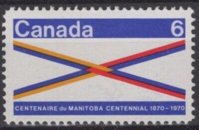 Canada 505 MNH Manitoba Crossroads Centenary ZAYIX 121022S162