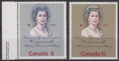 Canada 620-621 MNH Royalty Queen Elizabeth II ZAYIX 121022S170