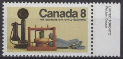 Canada 641 MNH Communication Telephone Alexander Graham Bell ZAYIX 121022S173