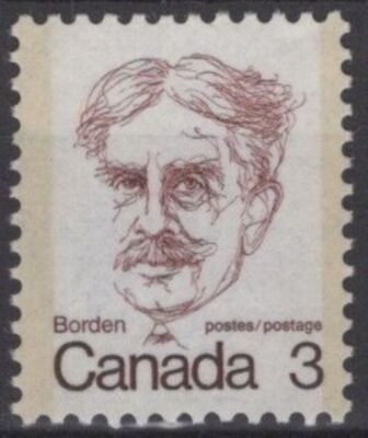 Canada 588 MNH Sir Robert Borden Prime Minister Politician ZAYIX 121722S07