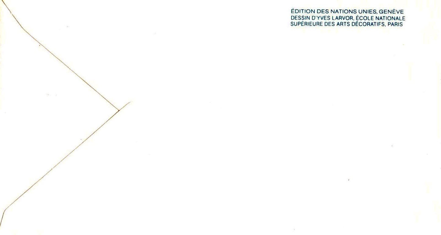 United Nations FDC UN Water Conference - Geneva cachet ZAYIX 031823SM22