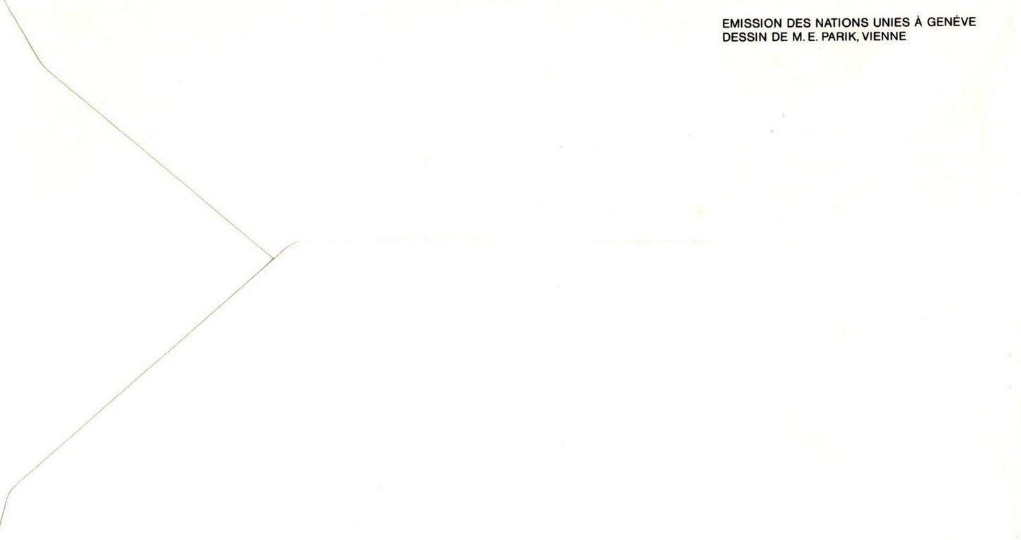 United Nations FDC 1983 Flag Series Jamaica - Geneva Cachet ZAYIX 031823SM19