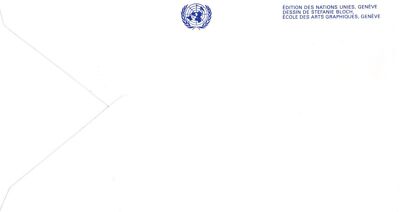 United Nations Geneva FDC 45th anniversary UNPA cachet ZAYIX 031823SM133