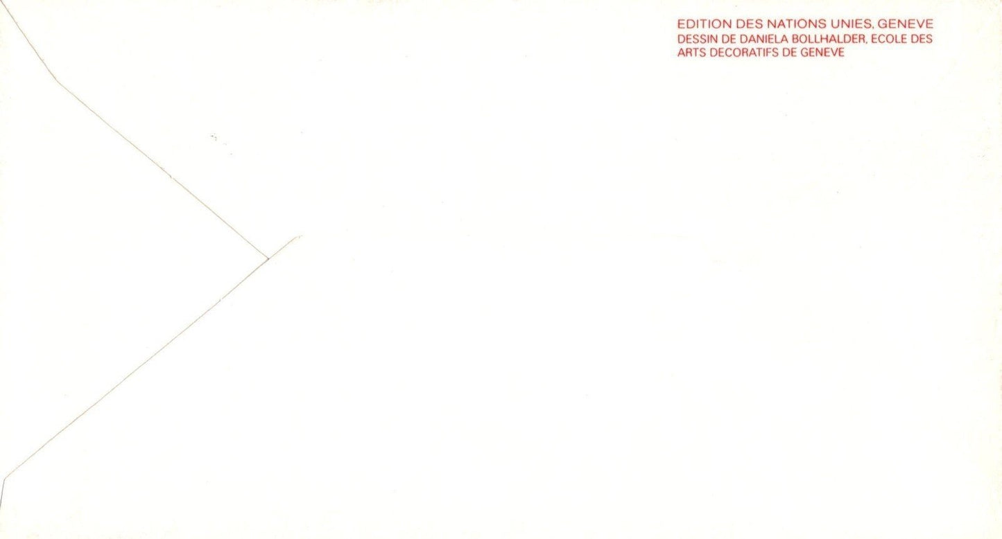 United Nations FDC Disaster Relief Organization Geneva cachet ZAYIX 031823SM136